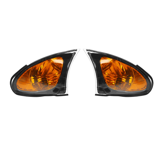 Pair Side Marker Light Lamp Amber Turn Signal for BMW E46 3 Series 4D Sedan 2002-2005