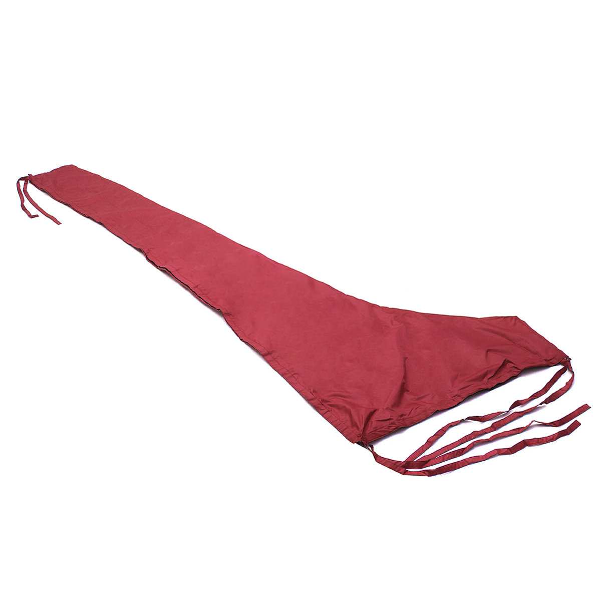 420D 8-9Ft /10-11Ft Mainsail Boom Sail Cover Protector Waterproof Fabric Red