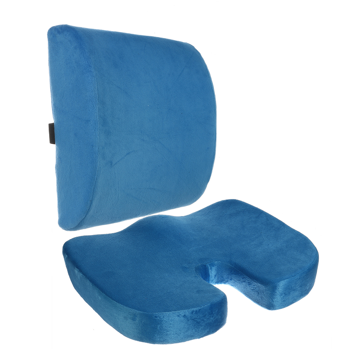 Memory Foam Home Car Seat Cushion Lumbar Back Support Orthoped Office Chair Seat Pad Mat - Auto GoShop