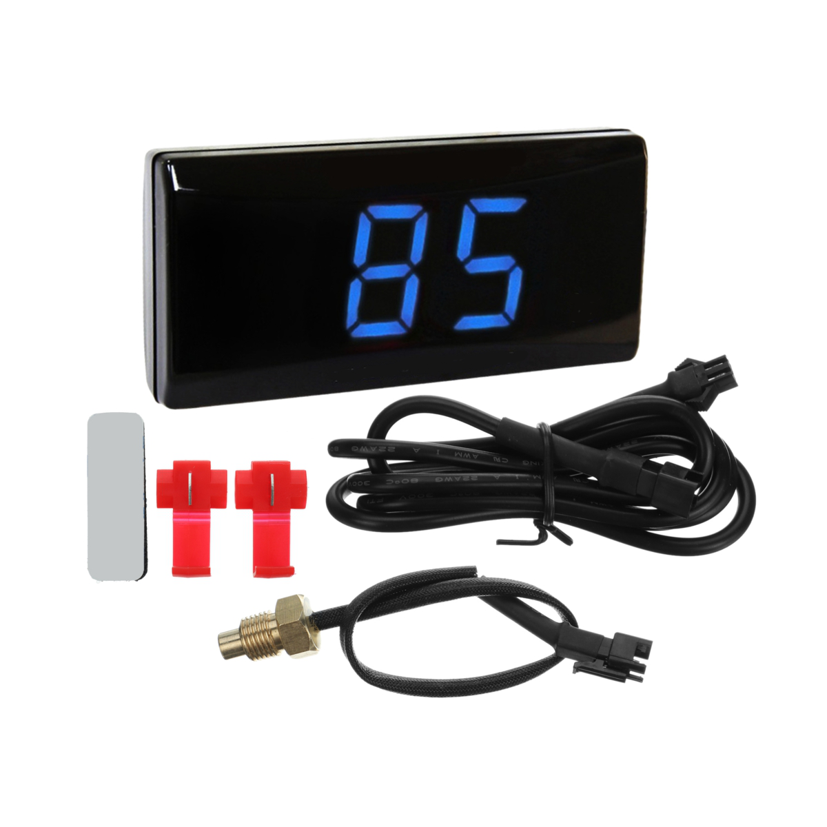 12V-24V Water Temperature Gauge Digital LED with Sensor Universial for Car Motorcycle