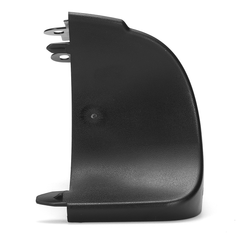Left Black Car Lower Wing Mirror Cover Casing Bottom for Vauxhall Vivaro Renault Trafic Van Fiat Talento 2015-2018