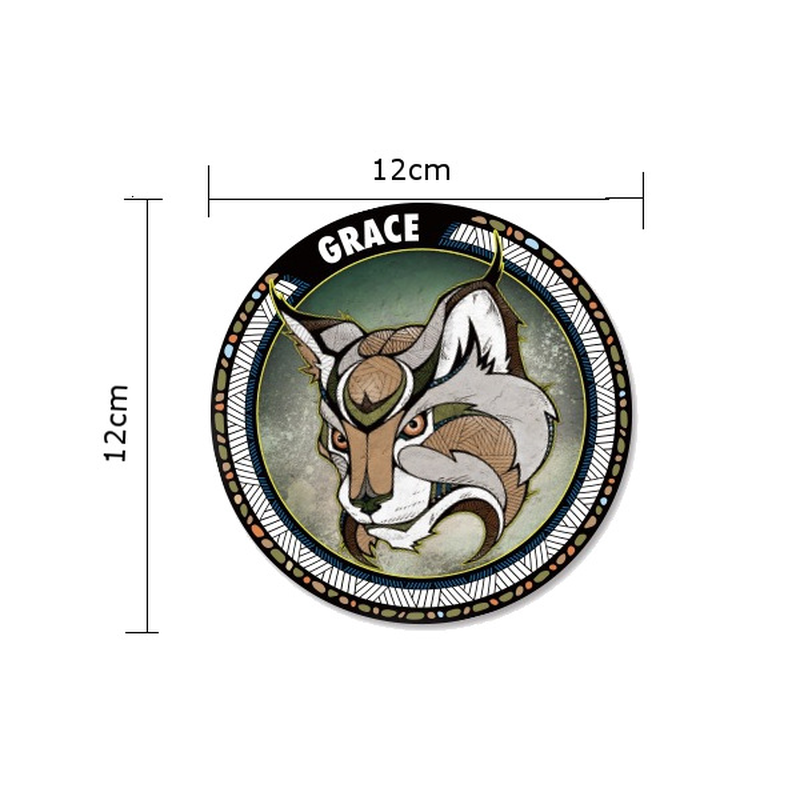 Animal Totem Grace Ambition Vision Team Wisdom Car Stickers Auto Truck Vehicle Motorcycle Decal - Auto GoShop