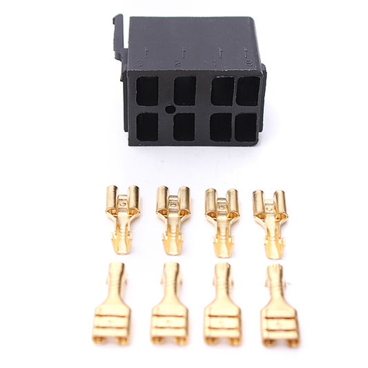 8 Pcs Female Spade Terminals & Rocker Switch ARB Plug Socket Carling - Auto GoShop