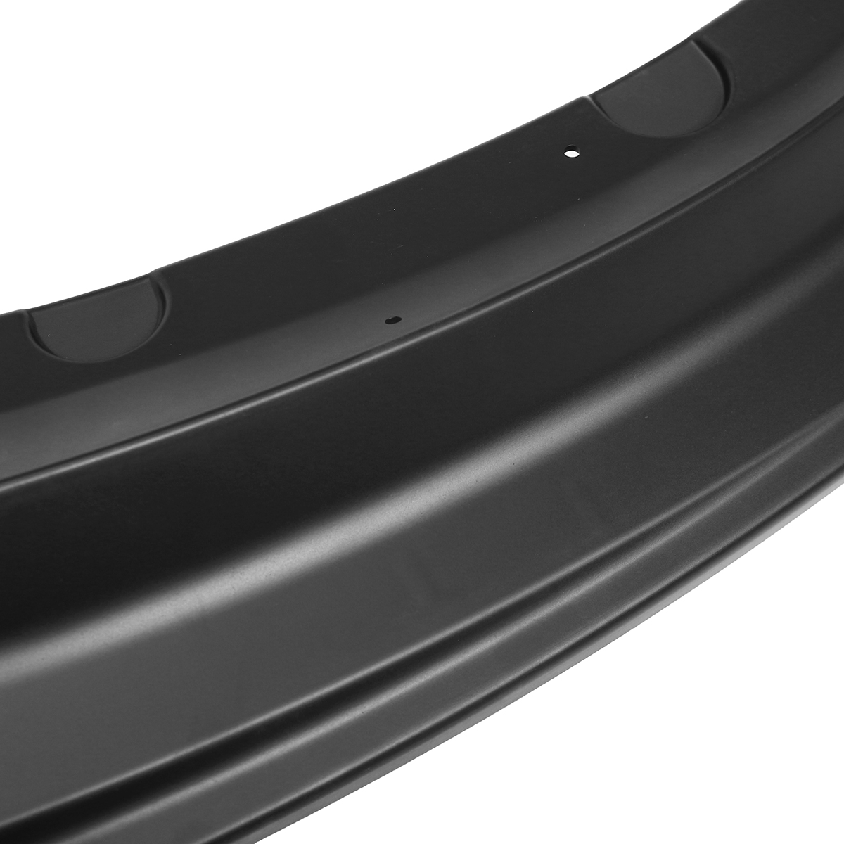 Matte Black Car Front Bumper Lip Body Spoiler Wing Kit 3Pcs for Tesla Model 3 2016-2019