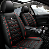 1PC PU Leather Universal Car Front Seat Cover Protector Breathable Cushion - Auto GoShop