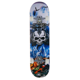 31" Skateboard Retro Complete Deck Cruiser Skater Skating Wooden Board - Auto GoShop