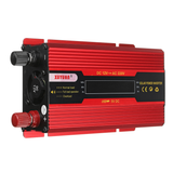 1500W/2500W/3500W Peak Red Solar Power Inverter DC12V to AC220V Modified Sine Wave Converter with LCD Screen for Car Home