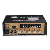 BT-198A 300W+300W Power Car Amplifier HIFI Digital Audio Bluetooth AMP FM Radio for Car/Home/Theater