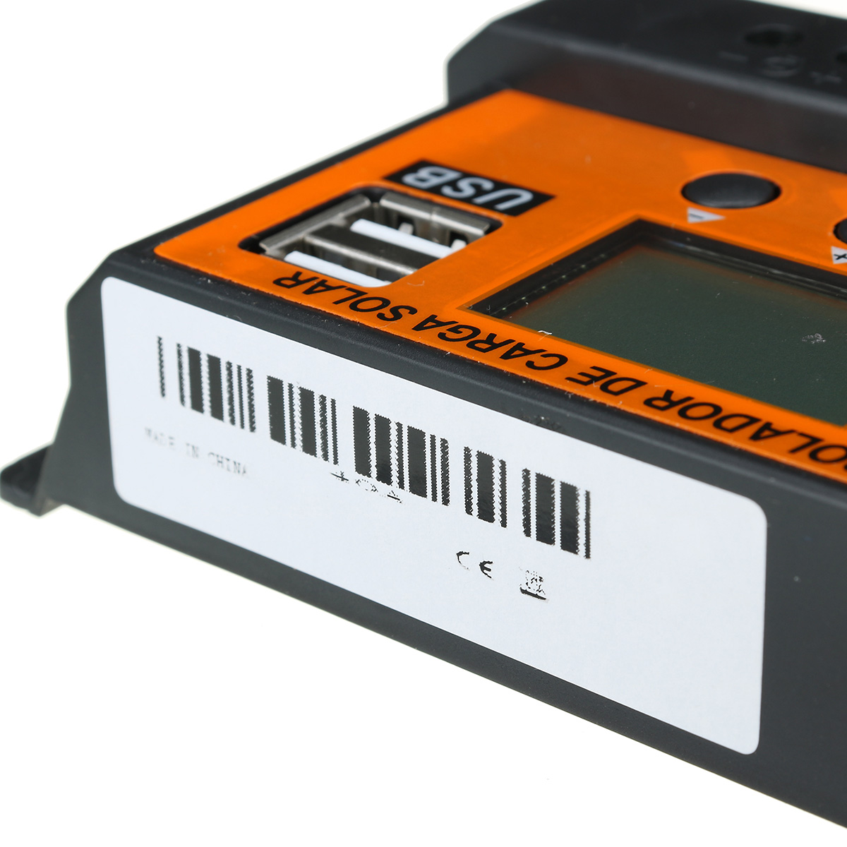 10-100A 12V/24V Dual USB LCD Solar Panel Battery Regulator Charge Controller - Auto GoShop