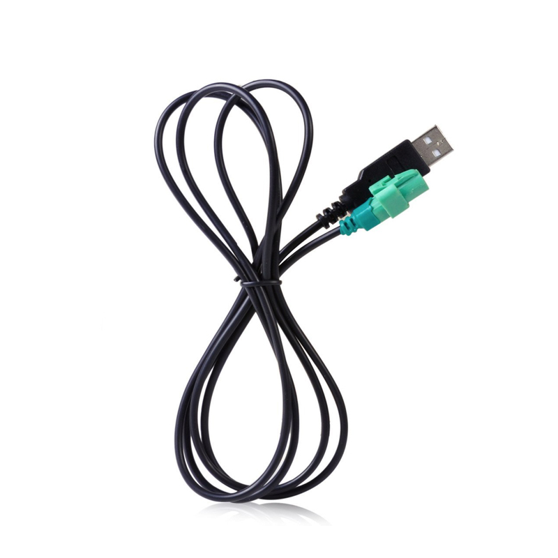 U Disk USB Conversion Cable round 4-Pin to USB Male Connector for Volkswagen Bora - Auto GoShop