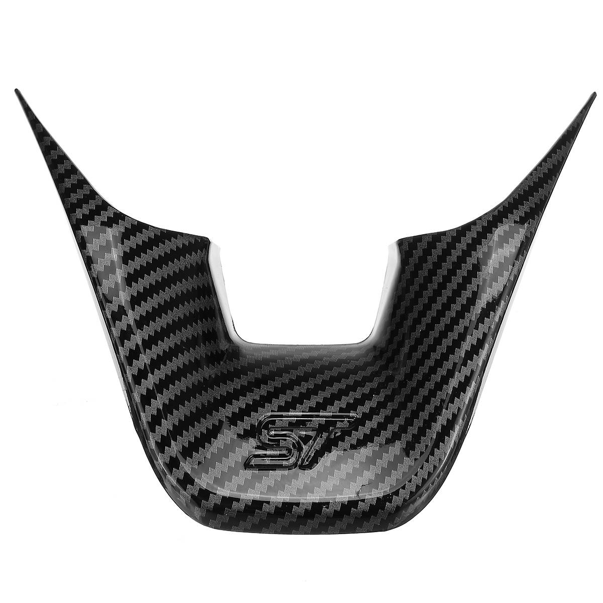 Carbon Fibre Decal Steering Wheel Trim Cover for Ford Fiesta ST MK8 2018 - 2020