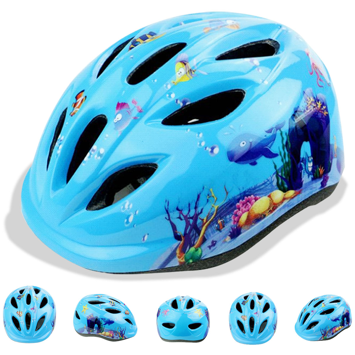 Kids Safety Children Helmet for Bike Scooter Bicycle Skate Board Adjustable - Auto GoShop