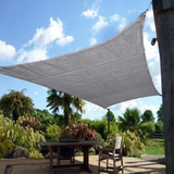 Garden Decor Outdoor Patio Sun Shade Cloth with Grommets Sun Shade Sails Canopy Shelter Cover Sunshades - Auto GoShop
