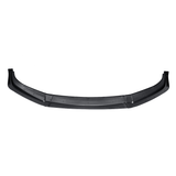 Car Front Bumper Lip Splitter Body Spoiler Guard Cover Trim Matte Black for Honda Civic Sedan 2016-2018