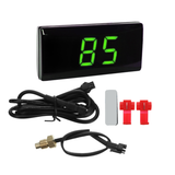 12V-24V Water Temperature Gauge Digital LED with Sensor Universial for Car Motorcycle