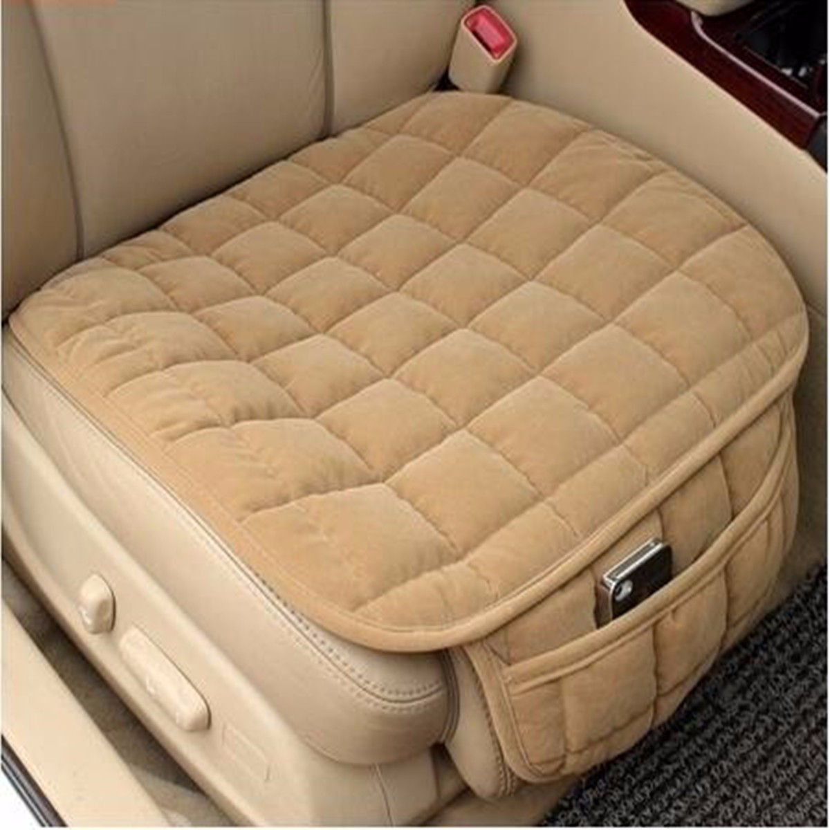 Monolithic Single Front Row Car Seat Cushion Cover Pad Breathable Comfort Common