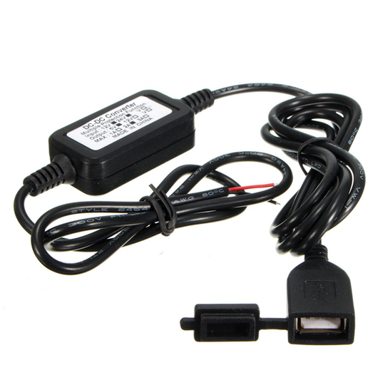 DC12-24V Waterproof 5V 2A Motorcycle USB Charger for Phone GPS Tablet