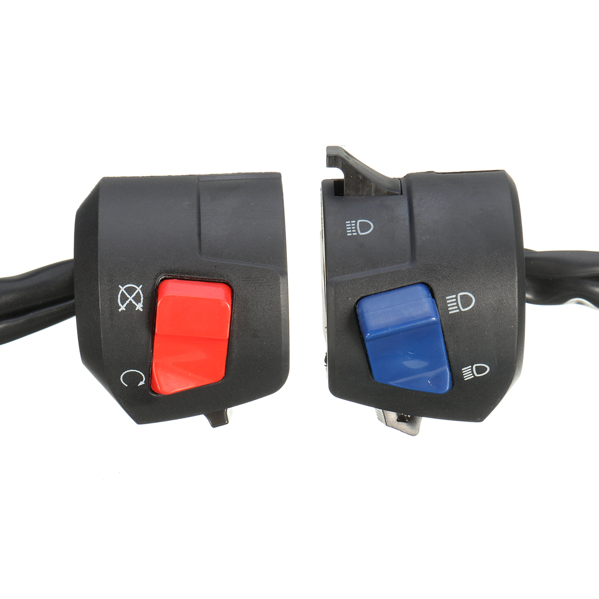 Universal 7/8Inch 22MM Motorcycle Handlebar Horn Turn Signal Light Control Switch - Auto GoShop