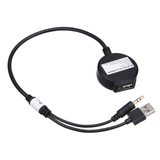Car Bluetooth Audio 3.5Mm AUX USB Music Adapter Cable for BMW and Mini Cooper