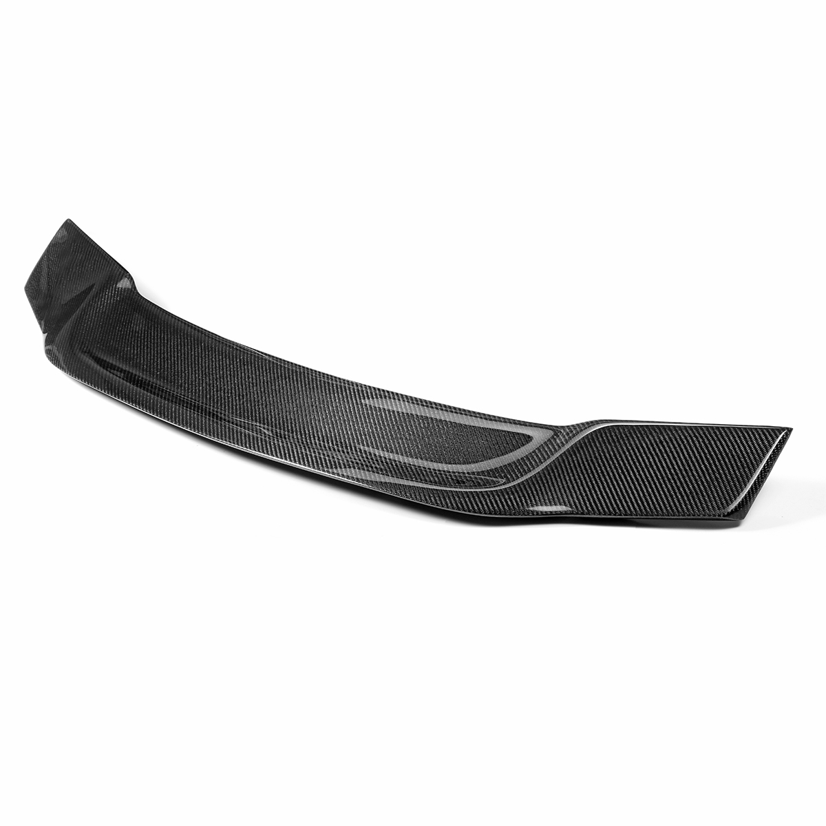 Car High Kick Carbon Fiber Wing Trunk Spoiler Lip for Mercedes-Benz W204 C250 C63 2DR Car