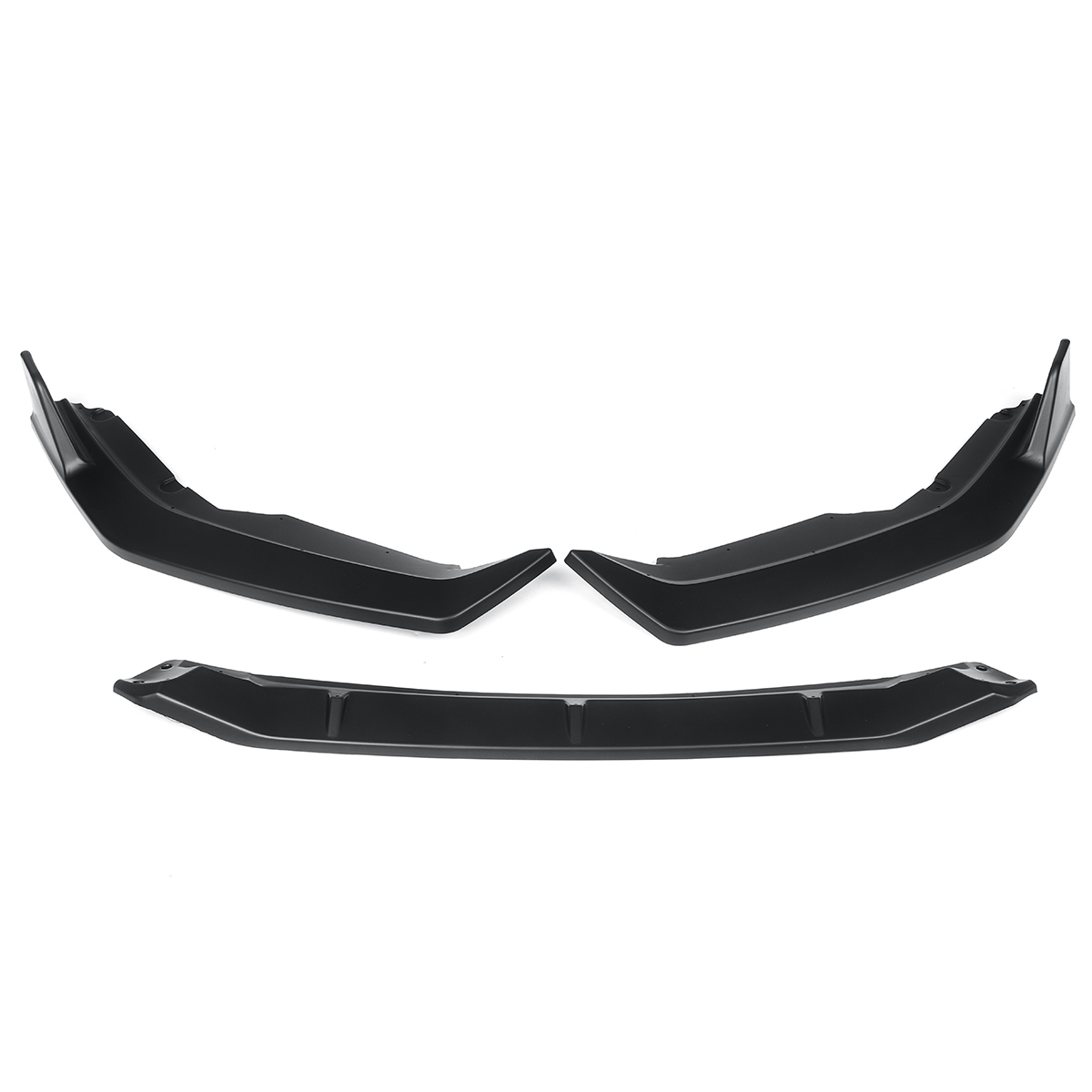 Matte Black Front Bumper Lip Body Kit Spoiler for Nissan Sentra 2020-2021