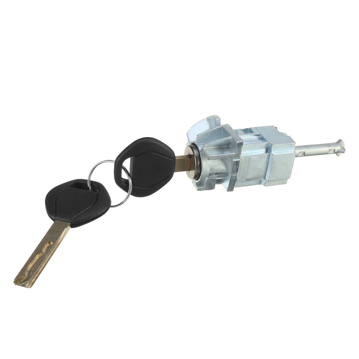 Left Driver Door Lock Cylinder Barrel Assembly with 2 Keys for BMW 3 Series E46 M3 - Auto GoShop