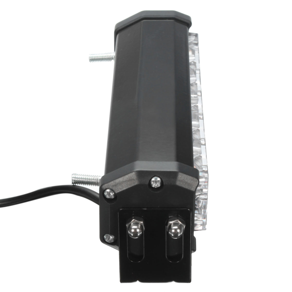 2PCS 12V 6 LED Strobe Lamp Car Truck Warning Flashing Emergency Grille Bar