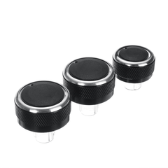 3Pcs Control Button Upgrade Kit for Jetta MK5 for Passat B6 for Octavia A5 A7