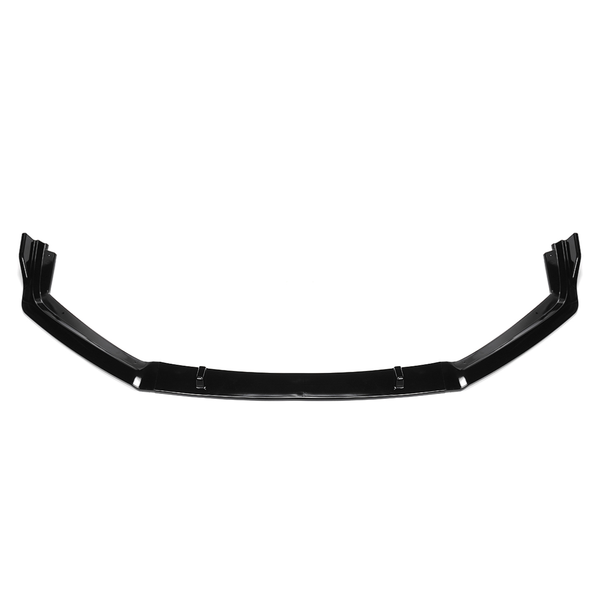 Front Bumper Lip Body Kit Spoiler Gloss Black for Honda Accord 9-9.5Th 2014-2017