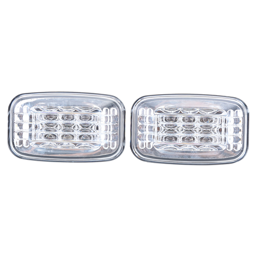 2PCS LED Side Marker Turn Signal Light for Toyota Land Cruiser 70 80 100 AU