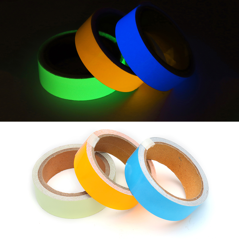 5M Self-Adhesive Luminous Tape Night Vision Glow Dark Safety Warning for Car Home Stage Decoration - Auto GoShop