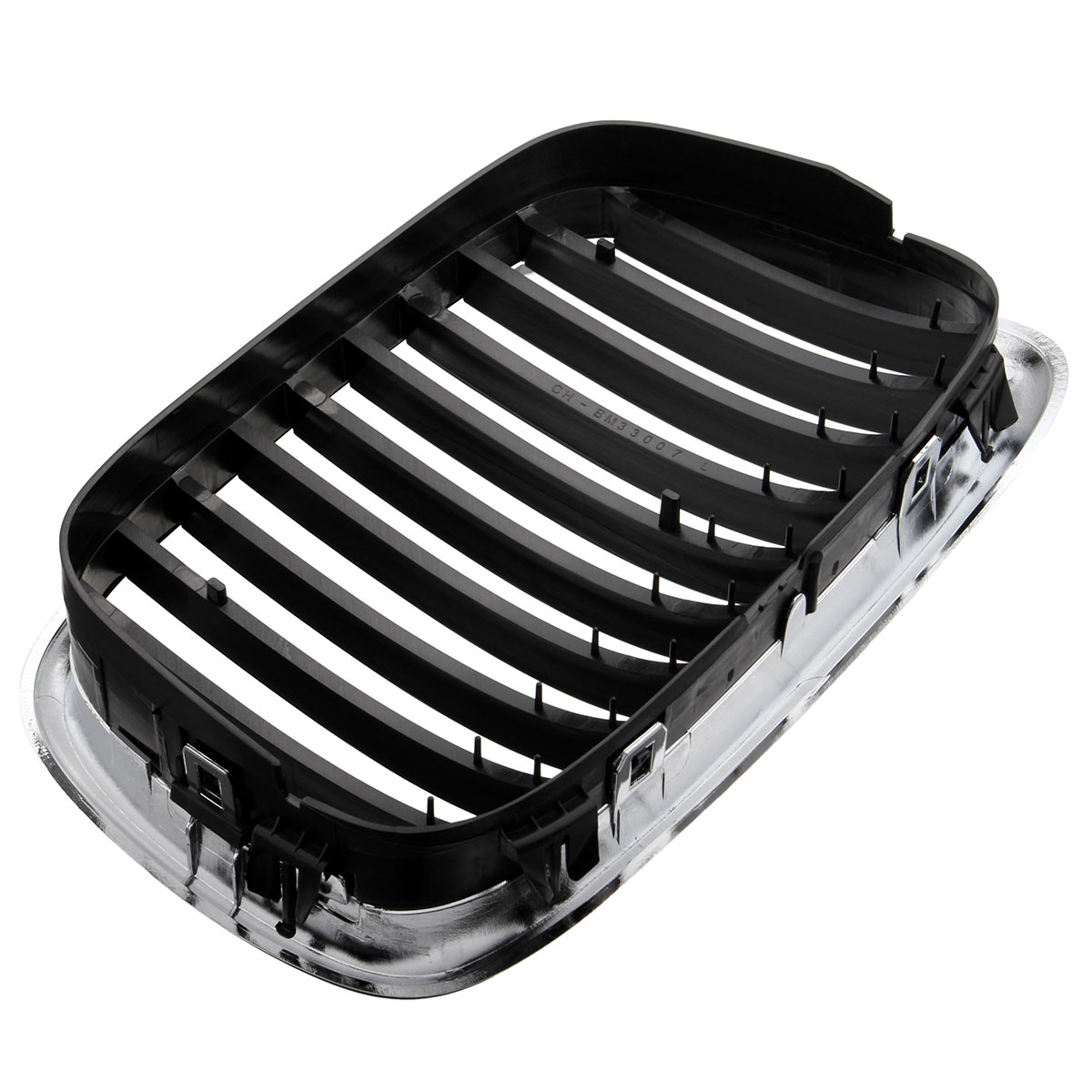 Chrome Black Front Grille Grill for BMW E39 5 Series 525 530 535 540 M5 1995-2003