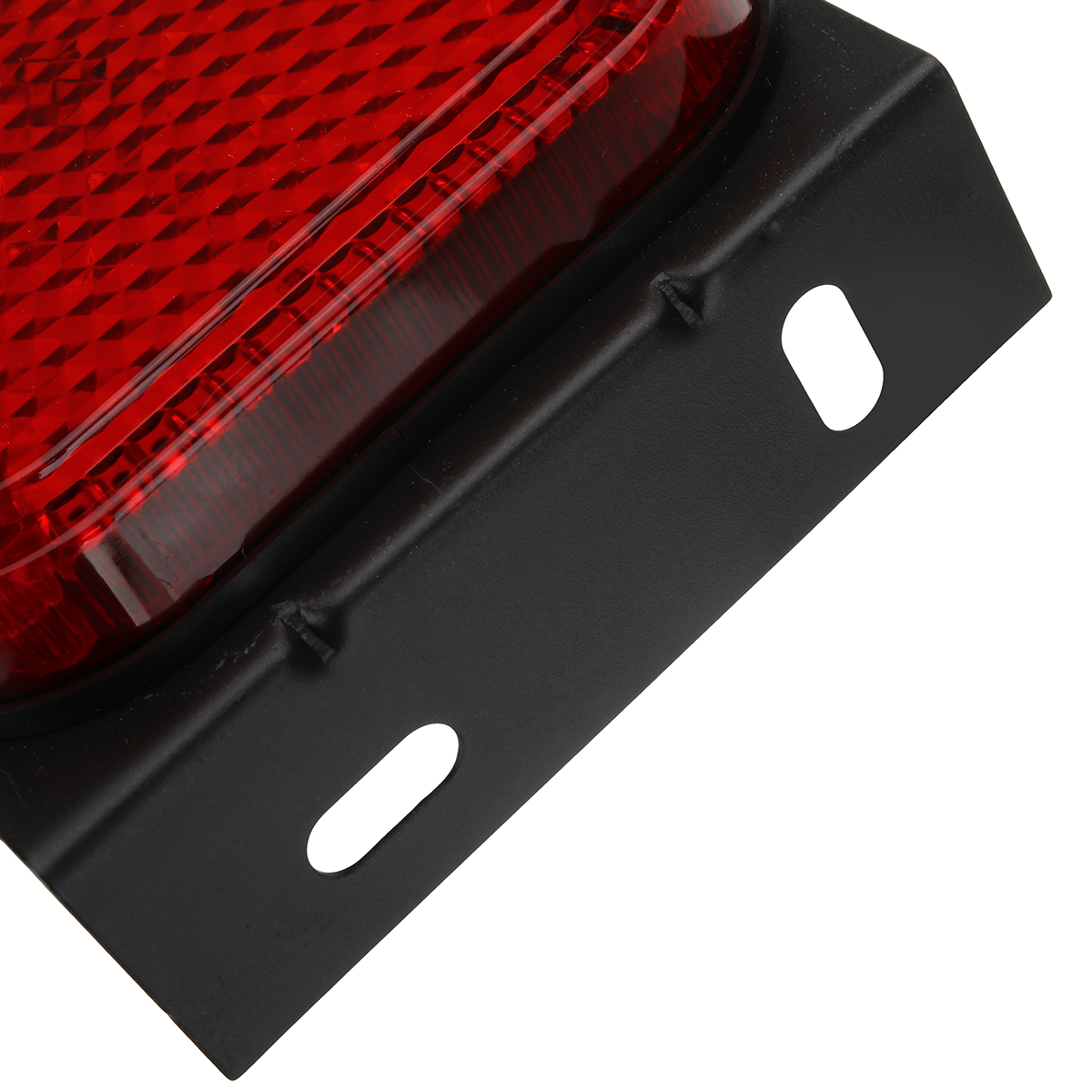 2PCS 24V 20LED Trailer Side Marker Lights Rear Clearence Flash Lamp Truck - Auto GoShop