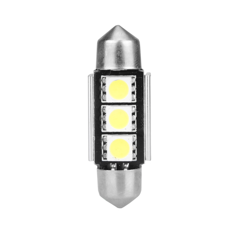 39Mm 5050 3SMD Canbus Error Free Double Shape Car White LED Light Bulb