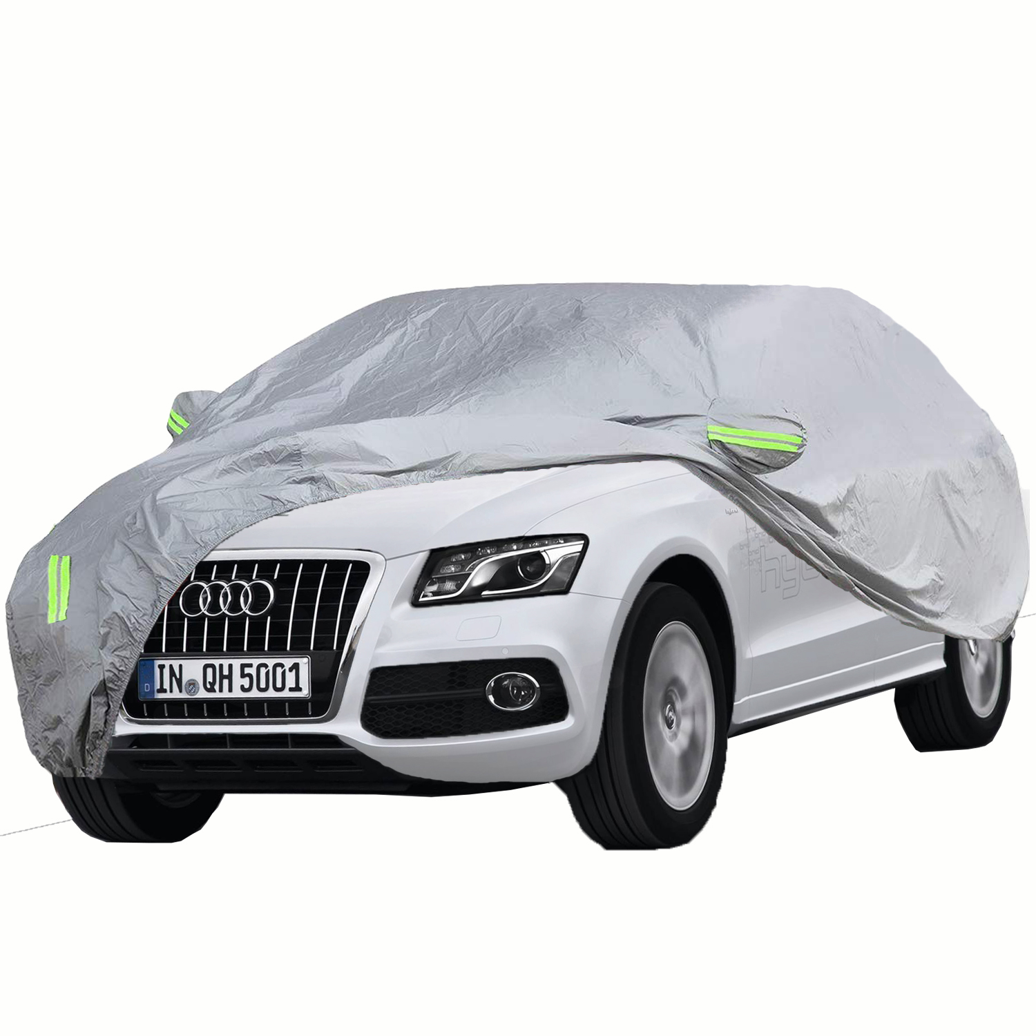 190T Universal Full SUV Cover Waterproof Dust-Proof UV Resistant Outdoor M/L