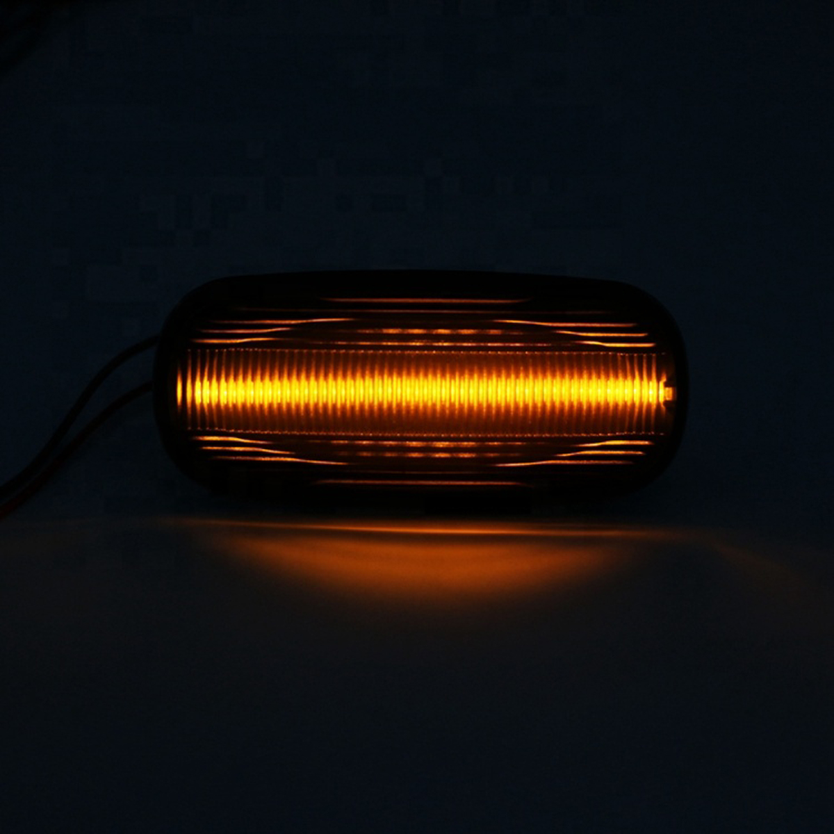 Dynamic Amber LED Side Marker Lights Repeaters Lamp Turn Signal for Land Rover Discovery 2 Defernder Freelander 1