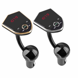 602E Car Bluetooth MP3 Player Handsfree Dual USB Car Charger