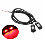 12V 3 LED SMD Motorcycle Car Number License Plate Screw Bolt Light Lamp Bulb - Auto GoShop