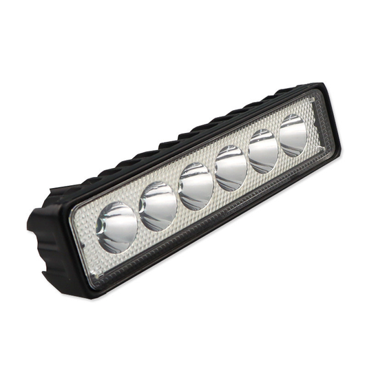 18W 6LEDS Work Light Car Light Off-Road Dome Lamp Modified Auxiliary Spotlight for Off-Road Crane Excavator Universal