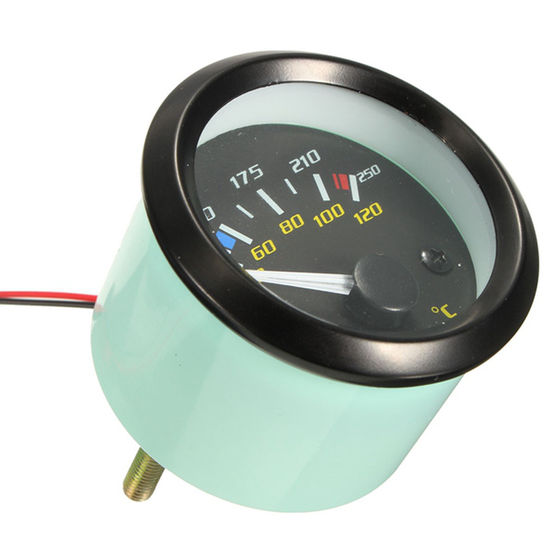 Car Water Temperature Gauge 2 Inch for 12 Volt System Universal