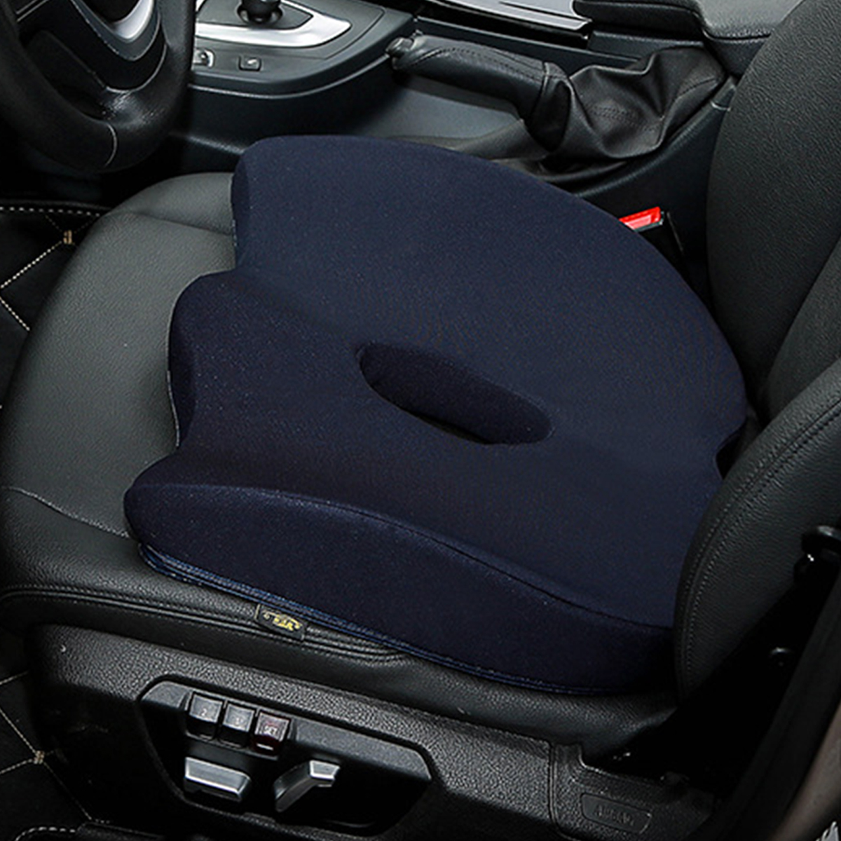 Auto Memory Cotton Raised Car Seat Cushion Knit Fabric - Auto GoShop