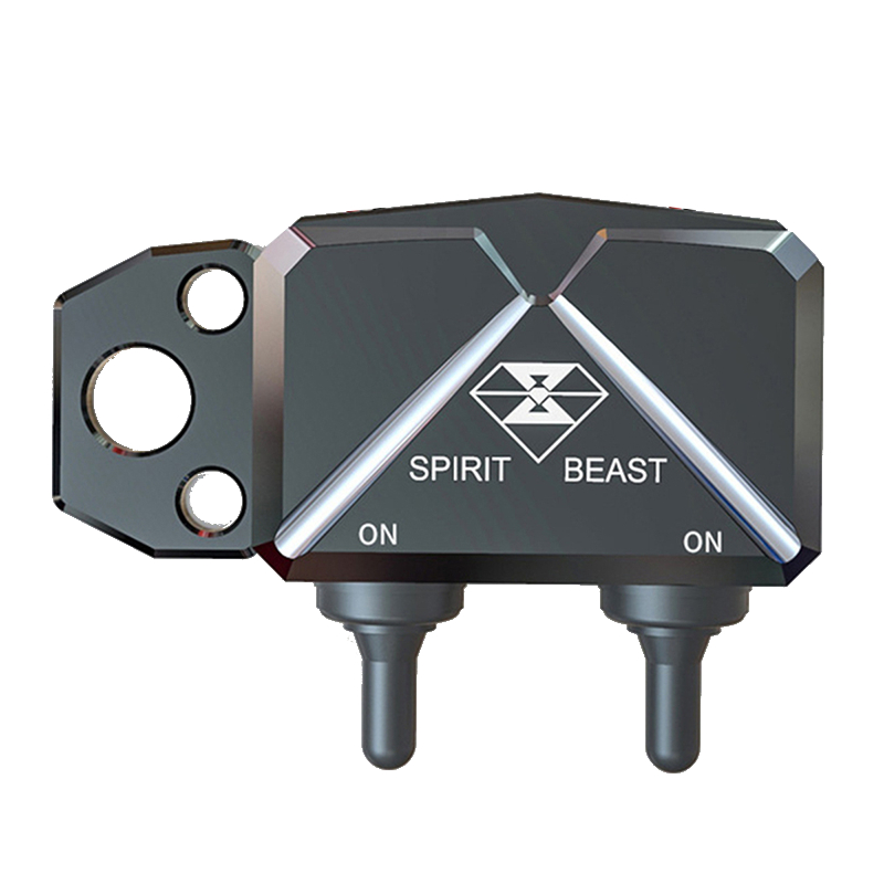 SPIRIT BEAST Motorcycle Switch Control Box Assembly Handlebar Scooter Headlight CNC Aluminium Hazard Light Waterproof