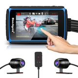 Blueskysea DV988 Motorcycle Dash Cam GPS Wifi Camera with Touch Screen Dual 1080P Lens Bike Recording DVR Waterproof Cámara Moto