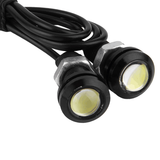 9W LED COB Car Fog Lights Wireless Remote Daytime Running Light Driving Lamps