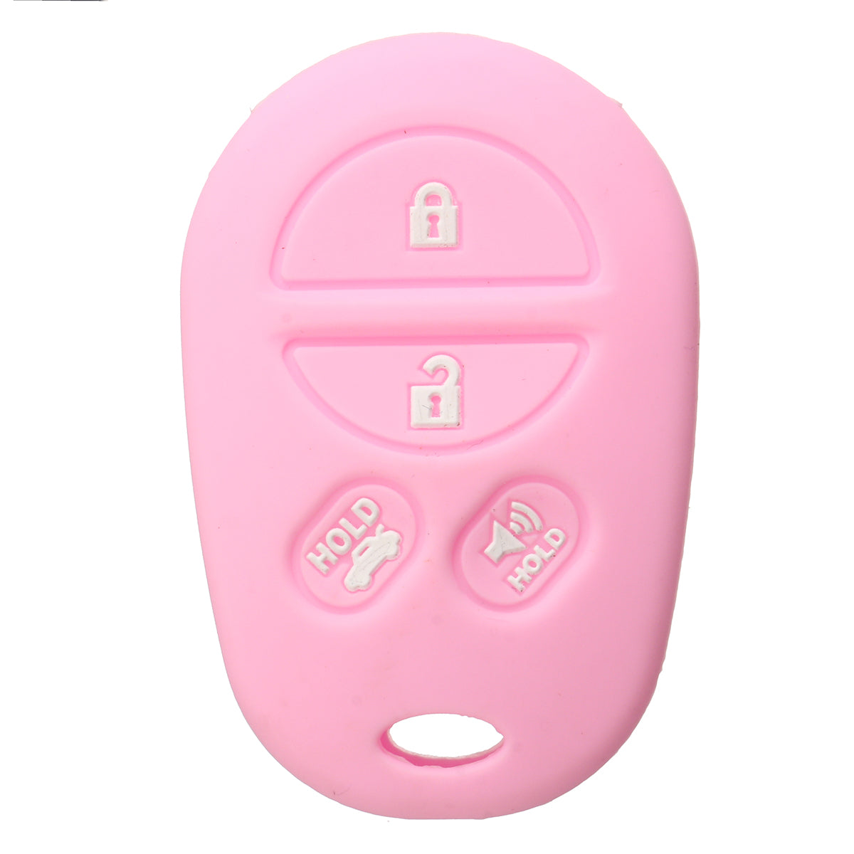 4 Buttons Silicone Car Cover Key Case Fit For Toyota Sienna Tacoma Tundra Remote Key - Auto GoShop