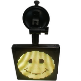 Black Car LED expression light
