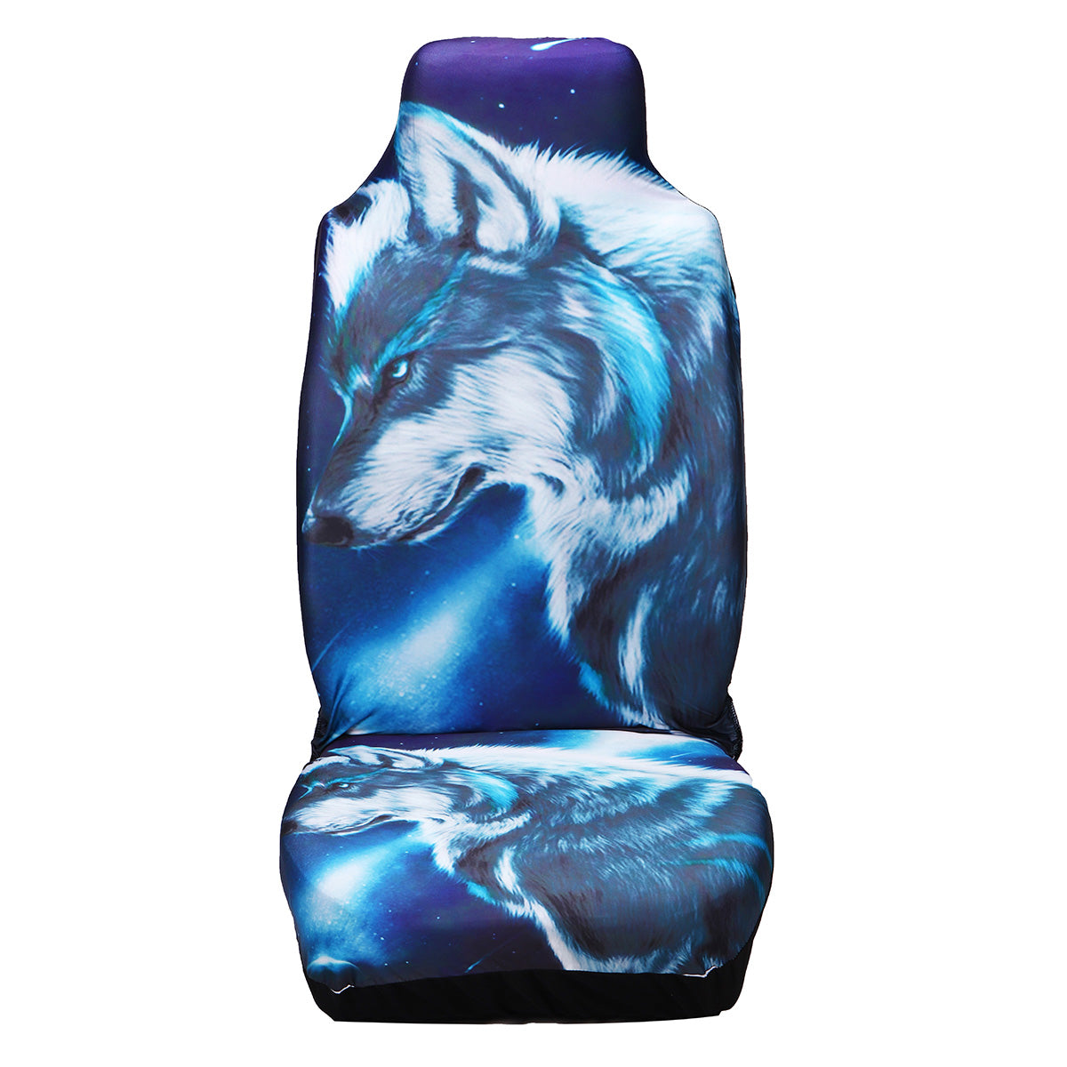 1/2/7PCS Car Seat Cover Auto Seat Protector Wolf Pattern Universal Fit For SUV - Auto GoShop