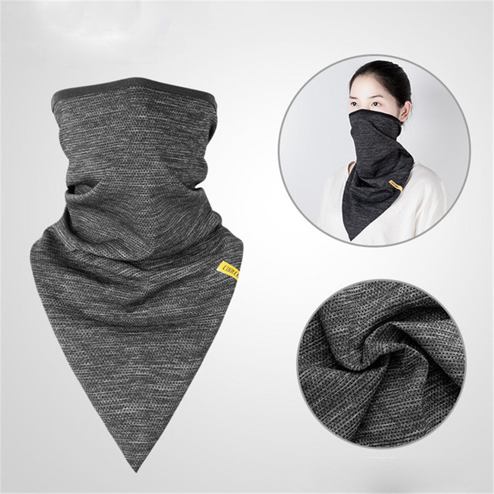 Dim Gray Coolchange Motorcycle Winter Outdoor Face Mask Wind-proof Neck Scarf Warm Headcloth