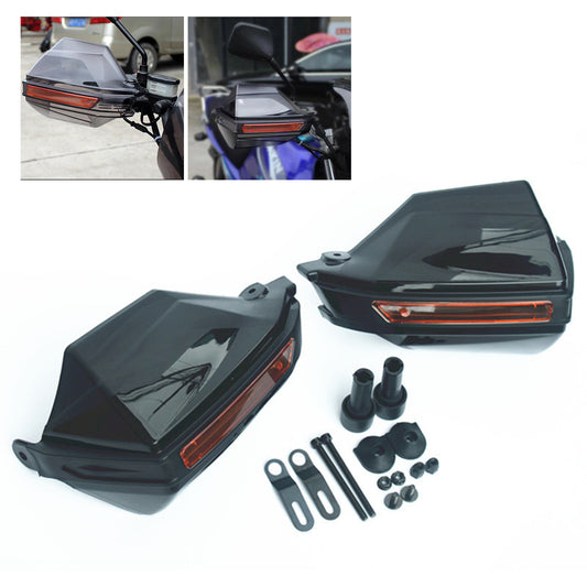 Dark Slate Gray 7/8 Inch 22mm Hand Guards Protectors Wind Deflectors For Motorcycle ATV Universal