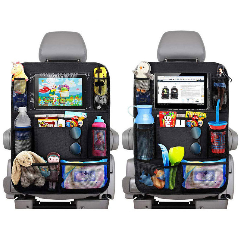 1Pc Car Auto Trunk Seat Back Organizer Tidy Pocket Kids Toys Storage Bag Holder - Auto GoShop